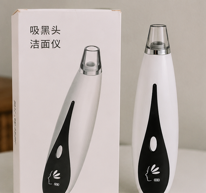 Electric Blackhead Remover Vacuum – USB Rechargeable Facial Pore Cleaner & Acne Extractor with Strong Suction for Deep Cleansing