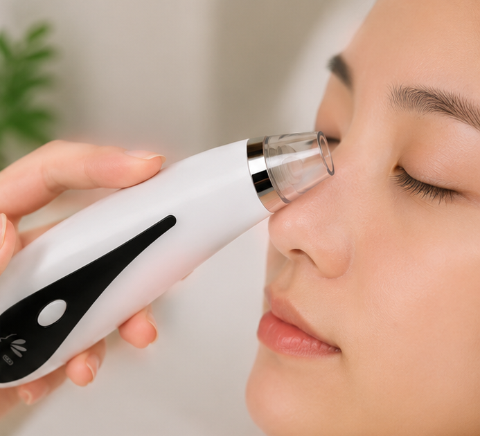 Electric Blackhead Remover Vacuum – USB Rechargeable Facial Pore Cleaner & Acne Extractor with Strong Suction for Deep Cleansing