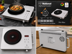 MH National 3500W Infrared Cooker – Single Burner Electric Hot Plate with Touch Control & Digital Display