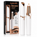 Built-in LED Light Eyebrow & Facial Hair Remover – USB Rechargeable | Precision Trimmer for Women