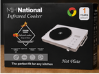 MH National 3500W Infrared Cooker – Single Burner Electric Hot Plate with Touch Control & Digital Display