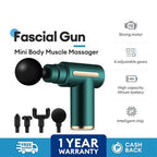 Massage Gun 4 Heads and 3200 r/min Speed  Deep Tissue, High-Intensity