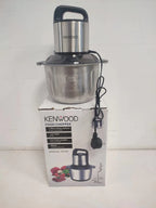 700W Electric Food Chopper & Meat Grinder – 5L Steel Bowl | 6-Blade Kitchen Food Processor