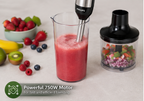 Philips 4-in-1 Hand Blender HL-224 | 750W Powerful Motor | Blender, Chopper, Double Whisk & Blending Jar