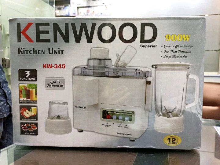 Kenwood 3 in 1 Juicer, Blender & Grinder