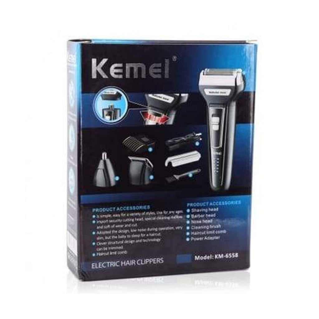Kemei Km-6330 3 In 1 Professional Hair Trimmer Super Grooming Kit Shaver Clipper Nose Trimmer